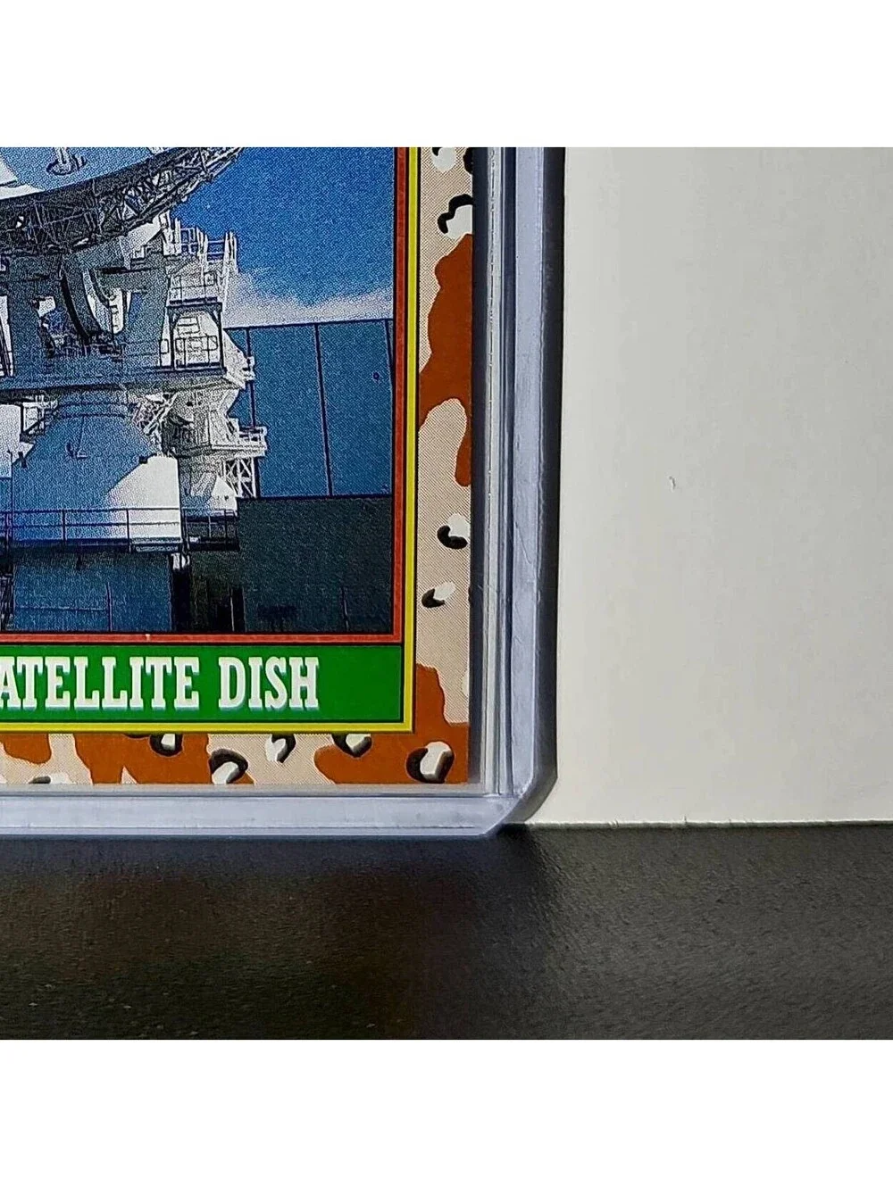 Satellite Dish 1991 Topps Desert Storm #72 Card
